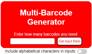 Barcode Generator App